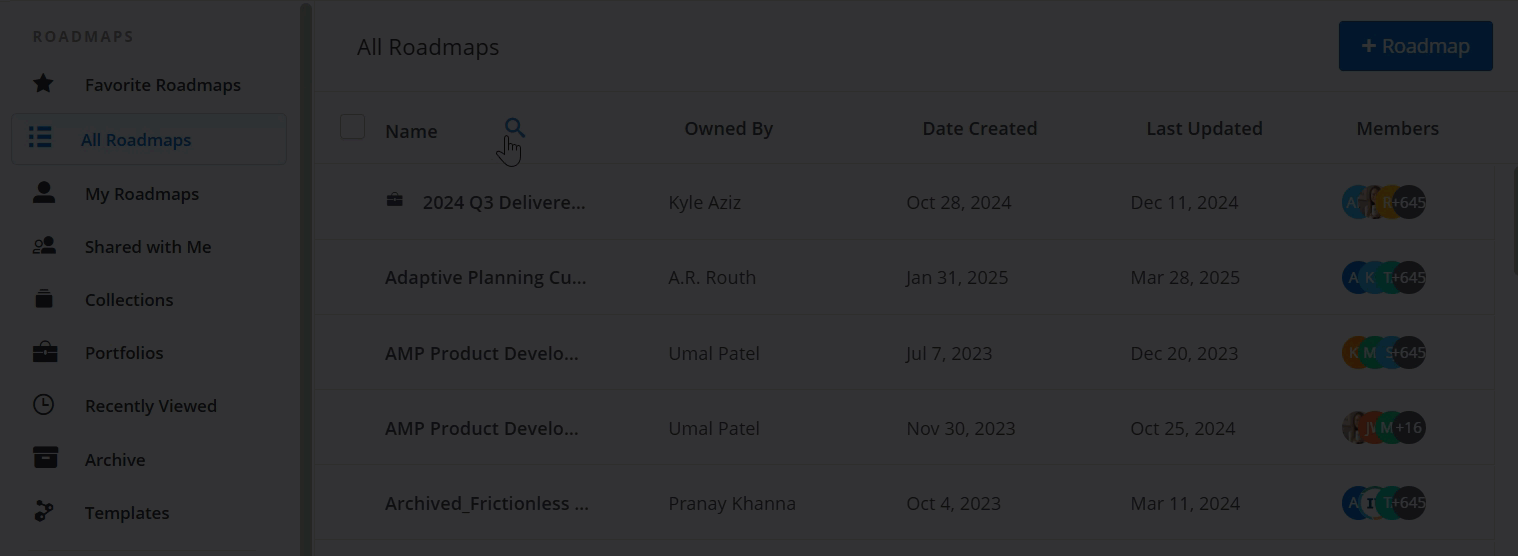 Searching for a roadmap