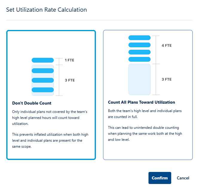 Settings dialog - Set Utilization Rate Calculation.png