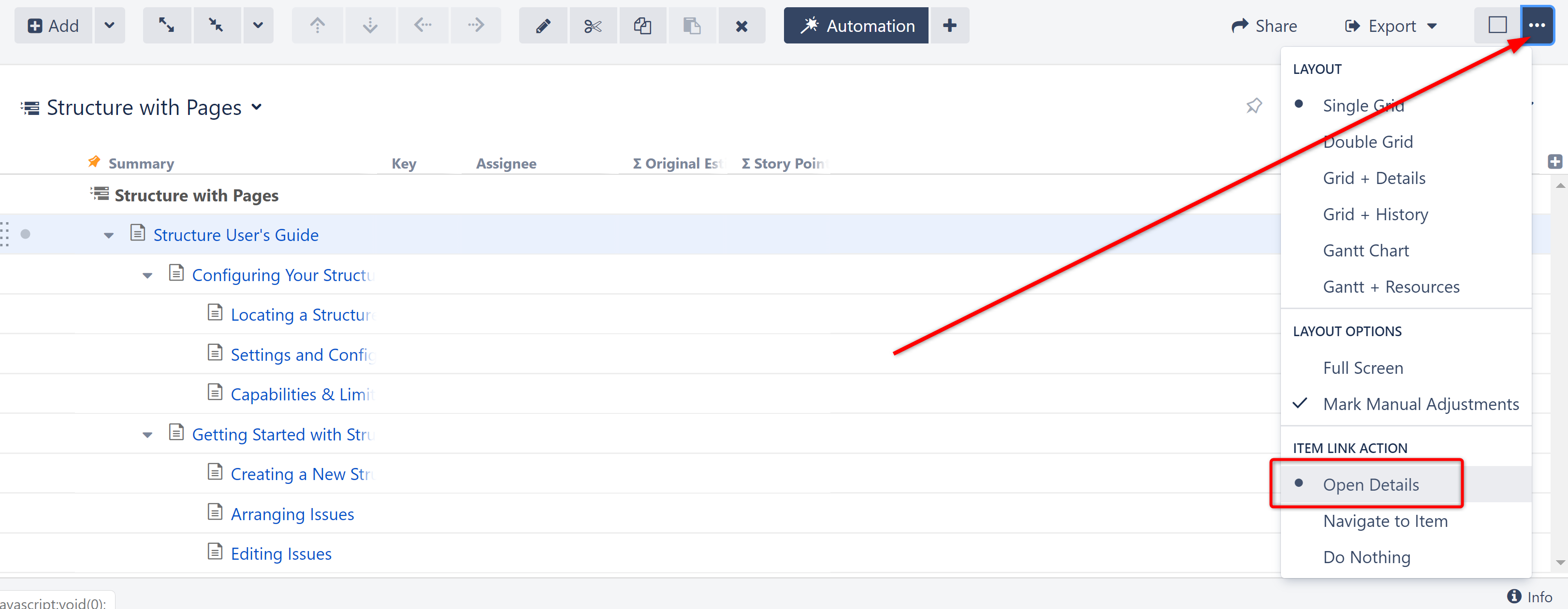 Set Item Link Action.png