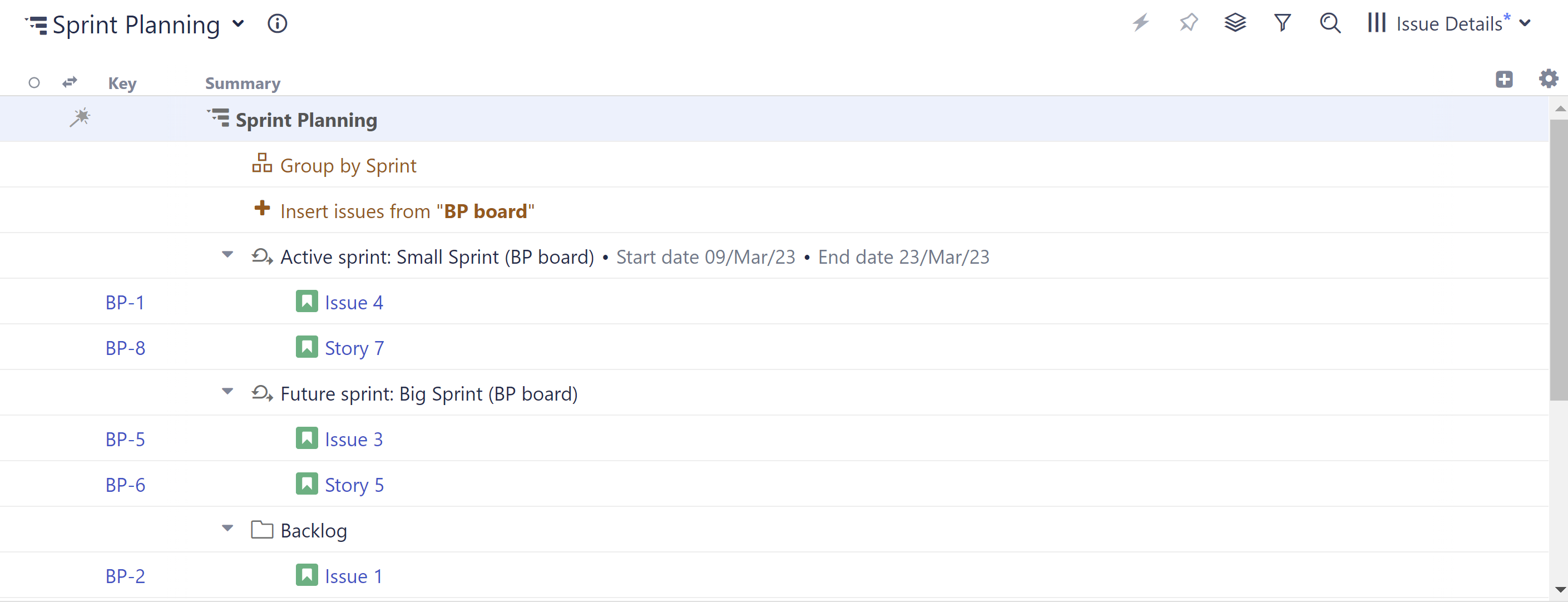 Sprint Planning - grouped by sprint.png
